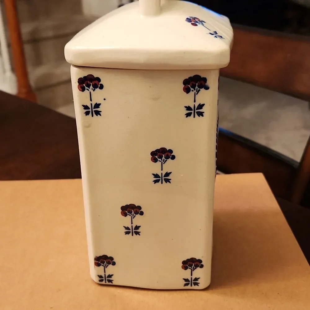 Schweiz Vintage German-Made Tall Coffee Canister